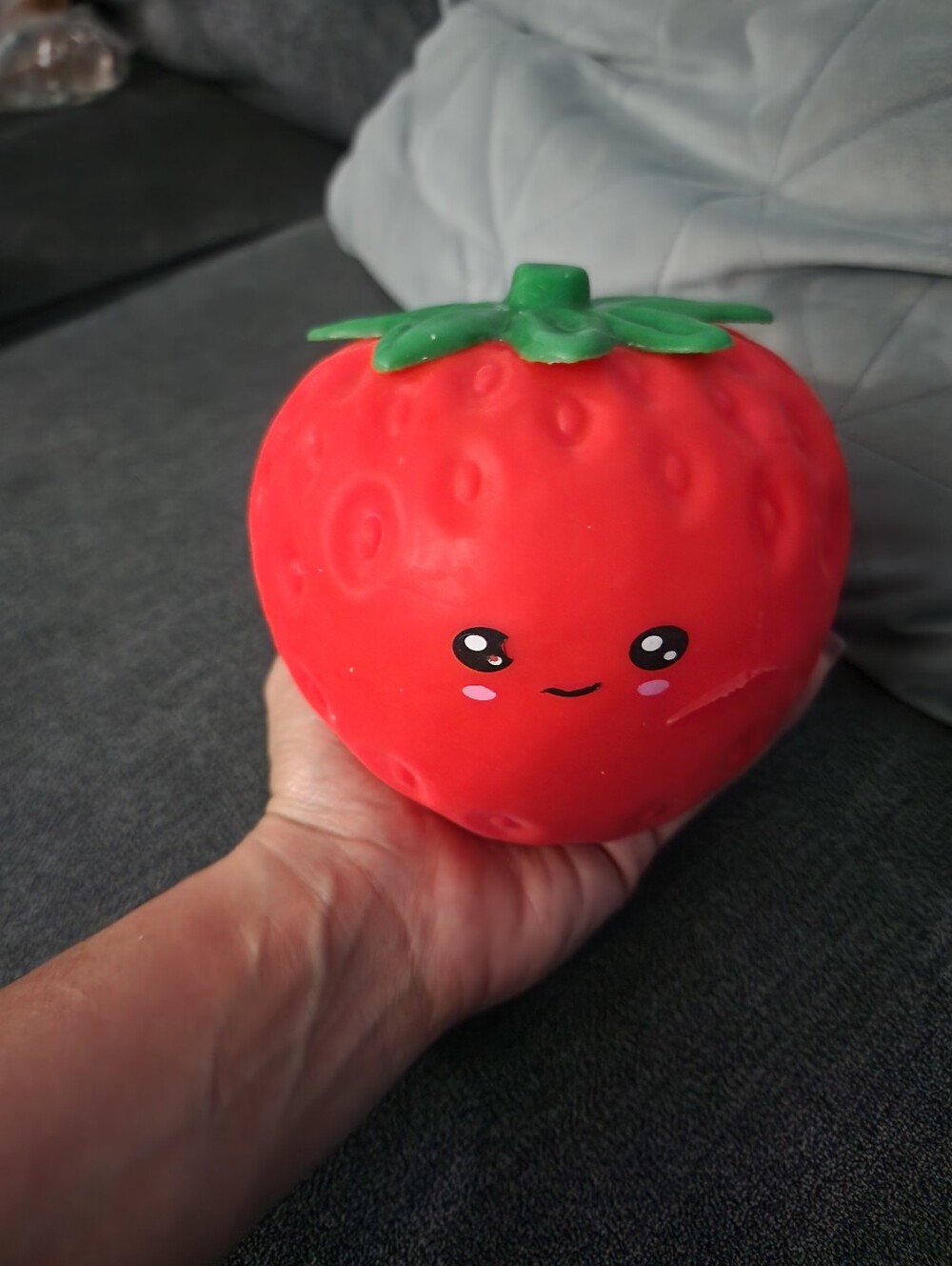 Scented Jumbo Strawberry Squishy